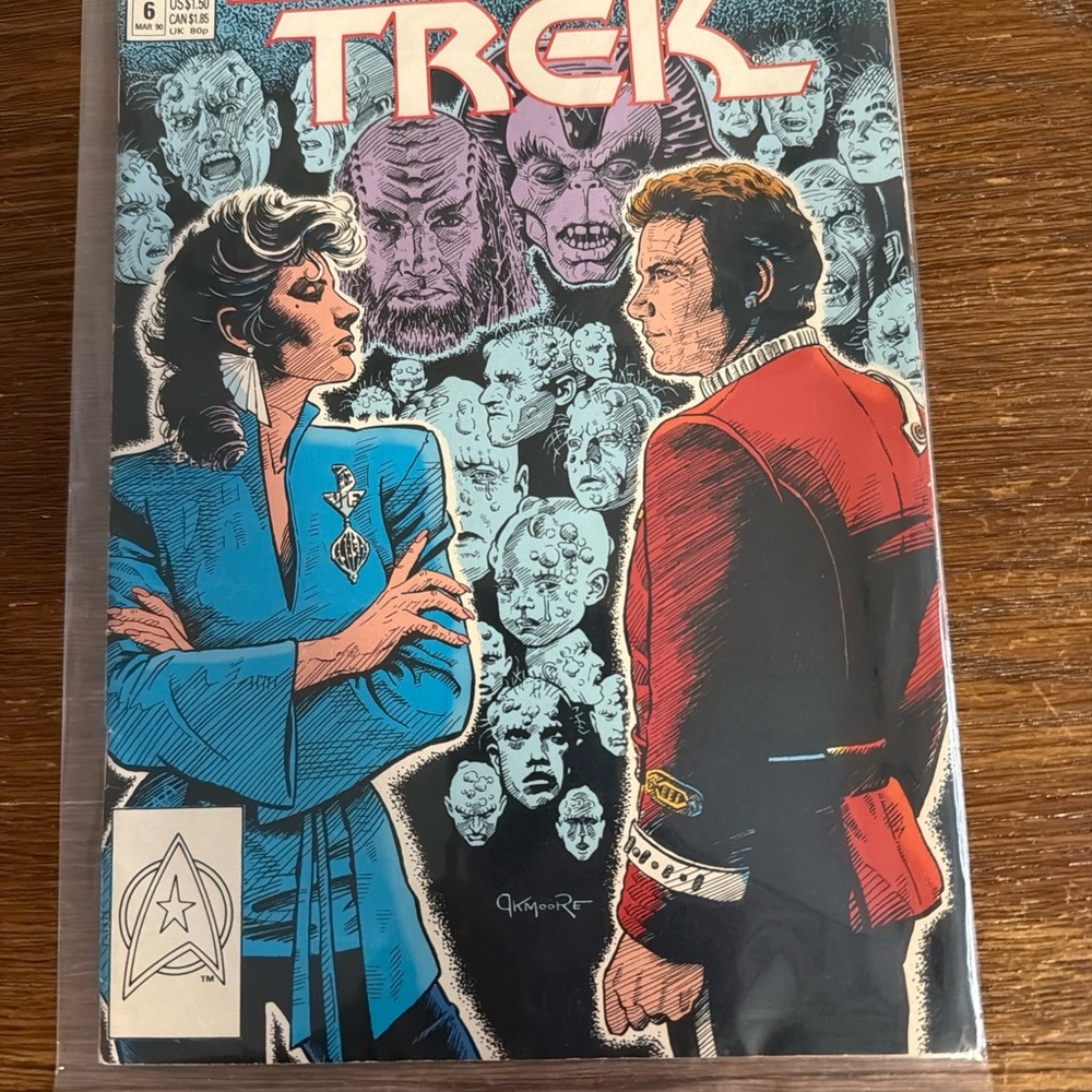 Star Trek #6 (1990) Vintage DC Comics • FN/VF • Sci-Fi Collectible